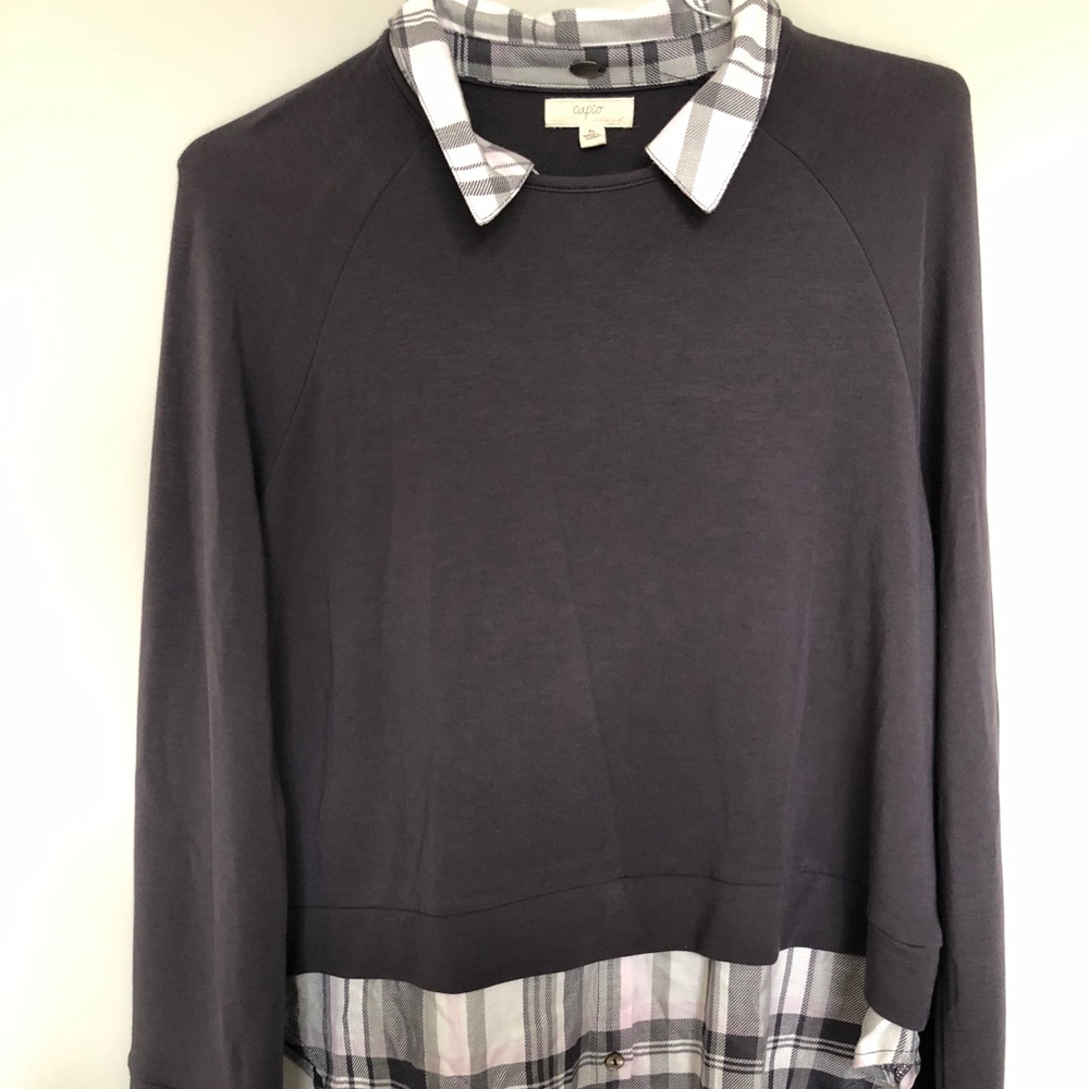 Gray Blouse